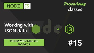 #15 Werken met JSON-data | Fundamentals of NODE JS | Een complete NODE JS-cursus