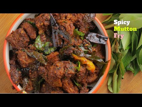 spicy-mutton-fry|rayalaseema-style|మటన్-వేపుడు|రాయలసీమ-స్టైల్-లో-గూబ-గుయ్య్-మనిపించే-స్పసీ-మటన్-ఫ్రై