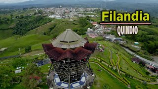 FILANDIA Quindio el pueblo mas bonito de Colombia | Eje Cafetero |