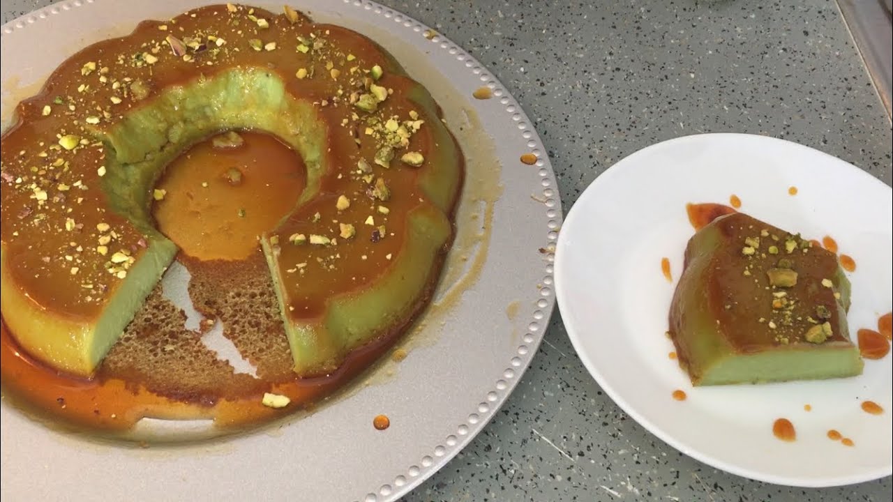 Flan de Pistachio!!