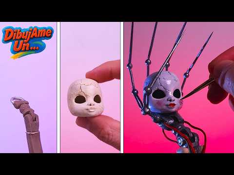 How to make The Prototype and Poppy Rota… in plasticine! Poppy Playtime Chapter 5 Sculpture