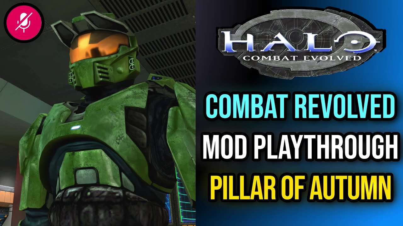 Halo... Но она ПЕРЕВЕРНУЛАСЬ | Прохождение Halo CE: Combat Revolved Mod (Pillar of Autumn)