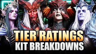 LUST - SILAS - ARROGANCE - VIERNA ✰ Tier Ratings, Full Reviews, & Kit Breakdowns ⁂ Watcher of Realms