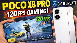 POCO X8 PRO BGMI Gaming After Update &amp; Heating Test &amp; Battery Draining Test 🚀🔋🔥🔥🔥🚀🚀 
