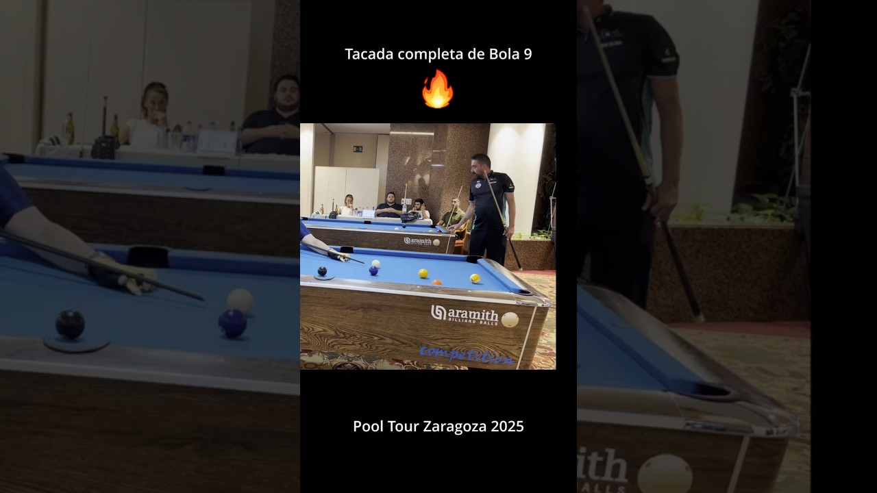 Tacadas (#2) Bola 9 🎱 | Pool Tour Zaragoza Highlights”  