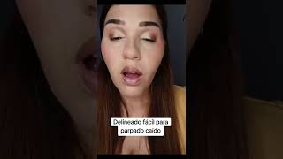 Tutorial Delineado d ojos #delineadodeojos #delineadofacil #tutorialdemaquillaje #shorts #delineado
