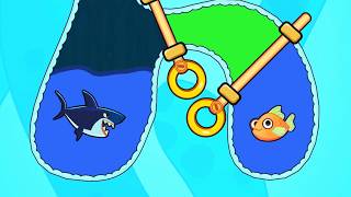 save the fish / pull the pin updated all levels #save fish game pull the pin android/ios/mobile game screenshot 4