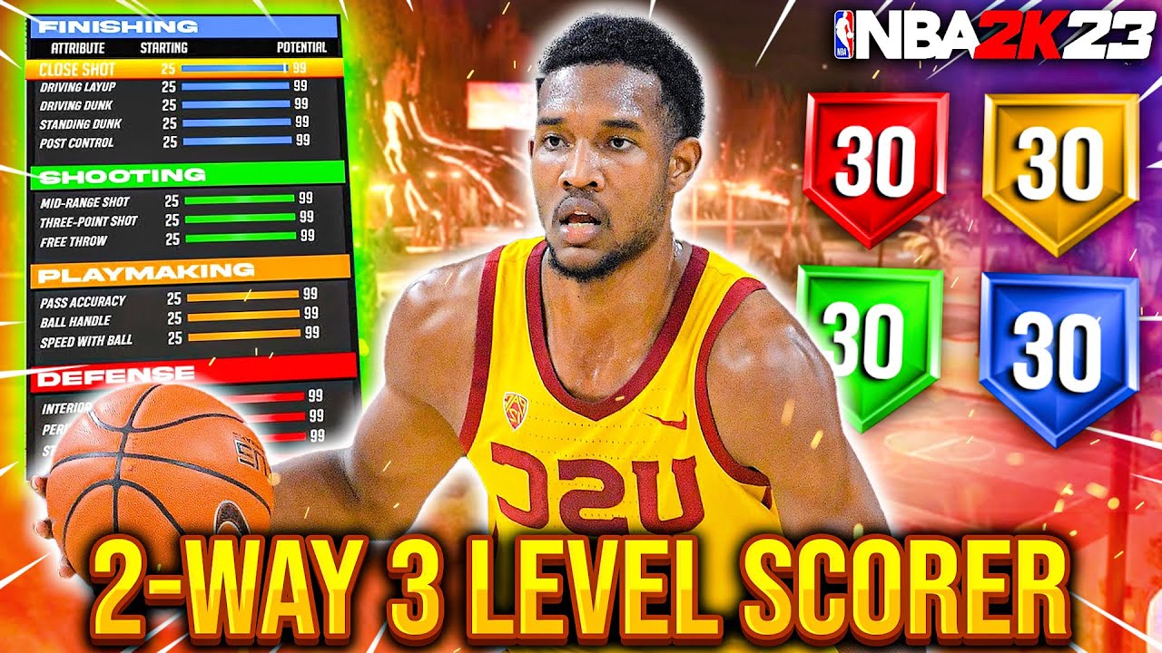 BEST BIG MAN BUILD IN NBA 2K23!! GAMEBREAKING STRETCH DEMIGOD '2WAY 3