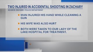Two injured in accidental shooting in Zachary