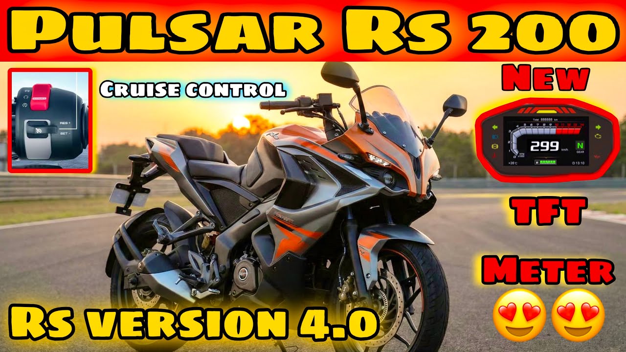 2026 Upcoming Pulsar RS 200 | Version 3.0 | Slipper clutch, Hazard Light😍