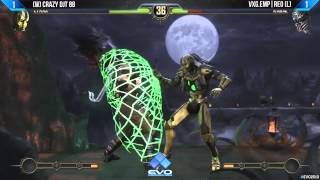 EVO 2013: Mortal Kombat 9 (MK9) Grand Finals: Crazy DJT 88 (Cyrax) vs VXG.EMP|Reo (Kabal)