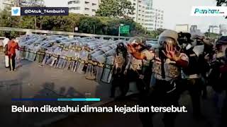 Video Viral Anak STM Tantang Duel Polisi dengan Tangan Kosong