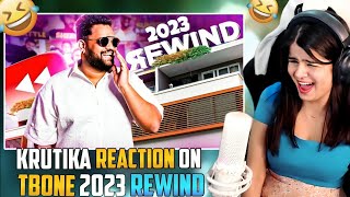 Krutika Reaction on Tbone 💥 2023 Rewind