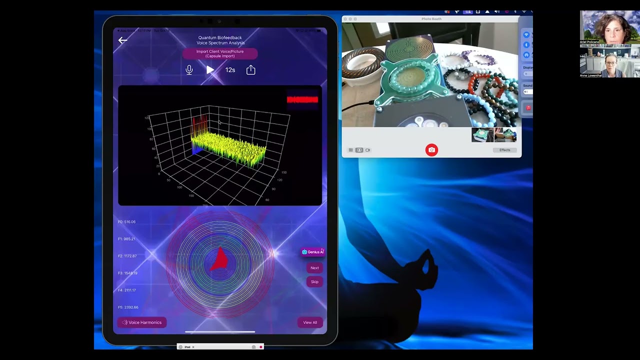 Creating Frequency-Imbued Jewelry with the Genius! (Biofeedback Fun!)