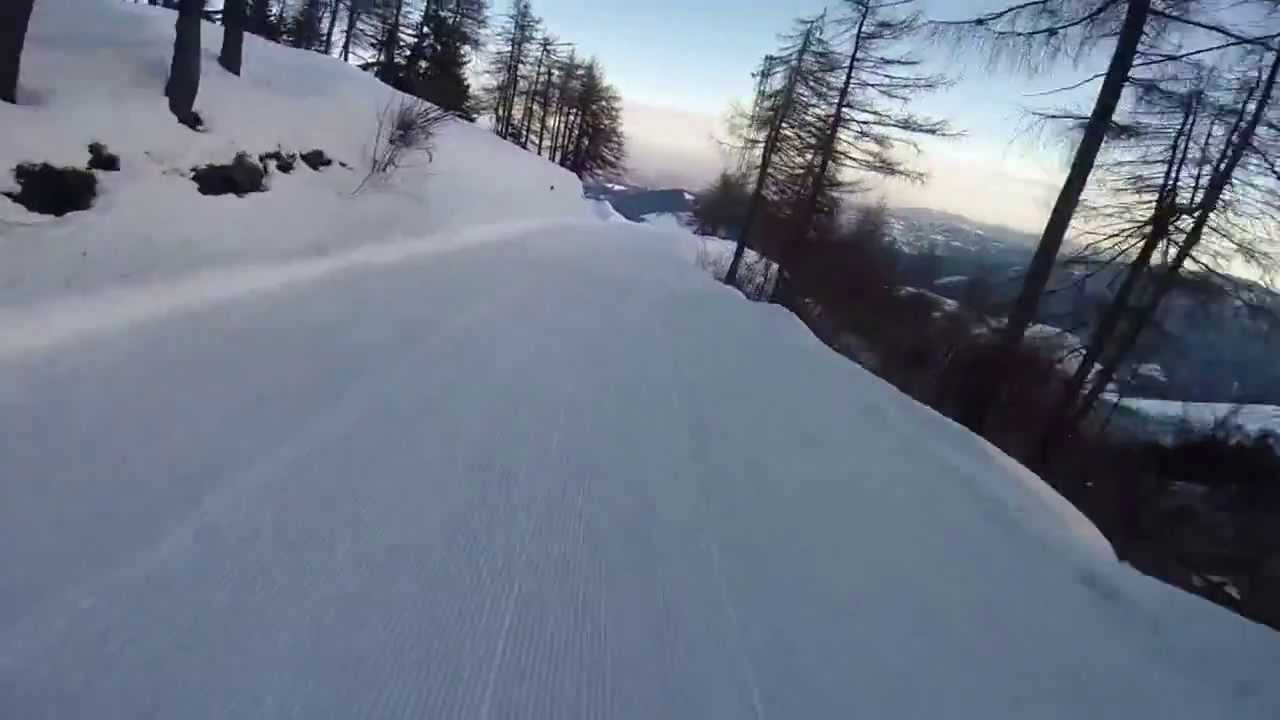 Skiing on Monte Moro - Frabosa Soprana