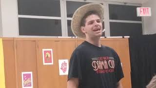 Grandsons Darien Jewel and Jon Jewel, 2019 High School Songs of Broadway.