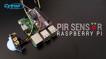 How to Use a PIR Sensor with Raspberry Pi 3 | Motion Detection Project #raspberrypi