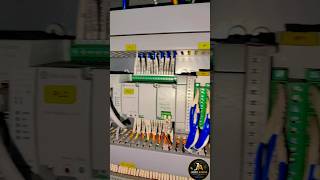 Inside an Industrial Automation Control Panel | PLC &amp; VFD Wiring Explained ⚡#election #shorts