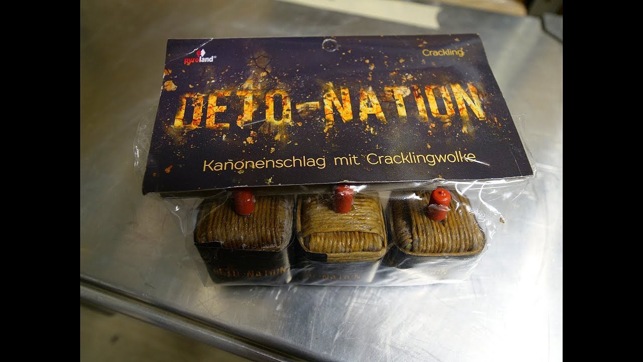 Pyroland Deto-Nation F2 Crackling Kubi