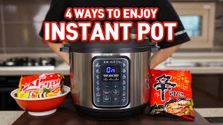 4 Easy INSTANT POT Recipes!