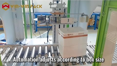 WIN-WIN PACK Adaptive Foam Sealing Machine | Cyclic Wrapping and Sealing | High Foam Box Sealing