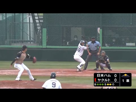 6月14日（日）ファーム練習試合 北海道日本ハム戦（戸田）