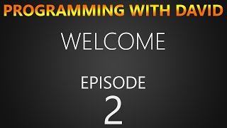 Programming with David Episode 2: Bold, Italics, and Underlined Text