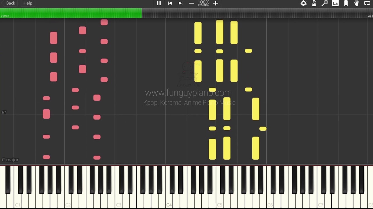 [Funguypiano Ver.] BTS「We are Bulletproof : the Eternal」 Piano Tutorial