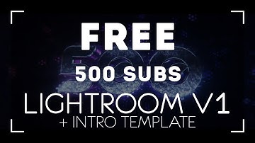 Free LightRoom/Mats V1 (+V2) (+INTRO TEMPLATE) [THANKS FOR 500+ SUBS!]