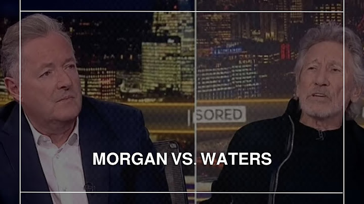 Pink Floyd's Roger Waters criticizes Israel and Piers Morgan's lies
