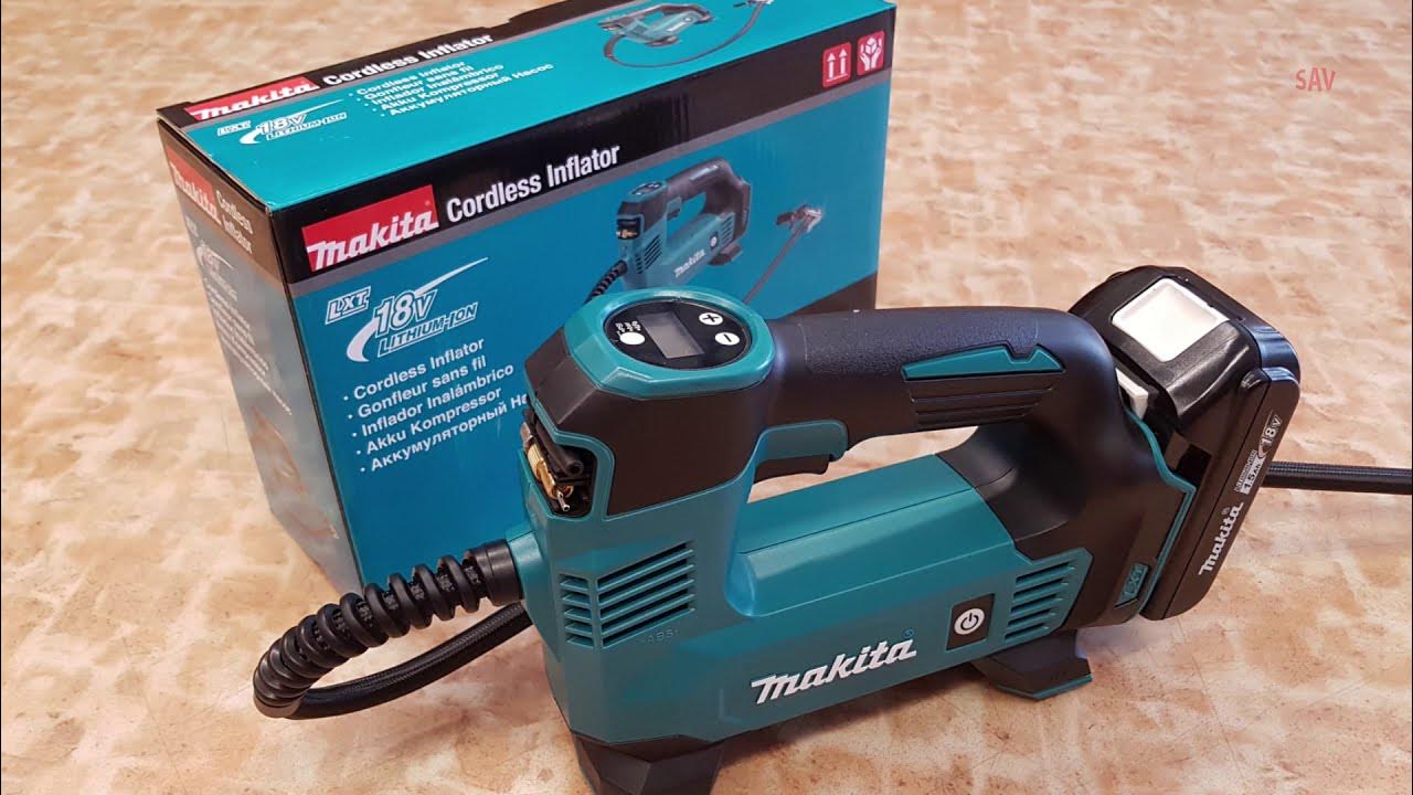 🔥DER NEUE MAKITA 18V Akku Kompressor😱 - Makita Akku Kompressor DMP180 im  Test - Review & Test 