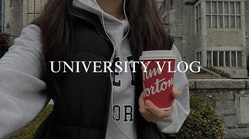 university vlog | studying at the library | studying at a café | answering your questions