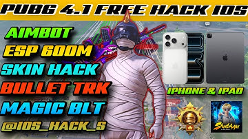 Bgmi ios hack 4.1 free |how to hack bgmi ios 4.1 |skin hack bgmi ios | iPad And IPhone ios hack free
