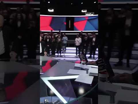 جعجع يفاجئ مارسيل غانم بالحضور الى الاستوديو