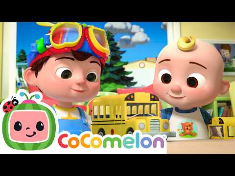 Wheels on the Bus 🚍 Toy Version! | CoComelon Kids Songs & Nursery Rhymes