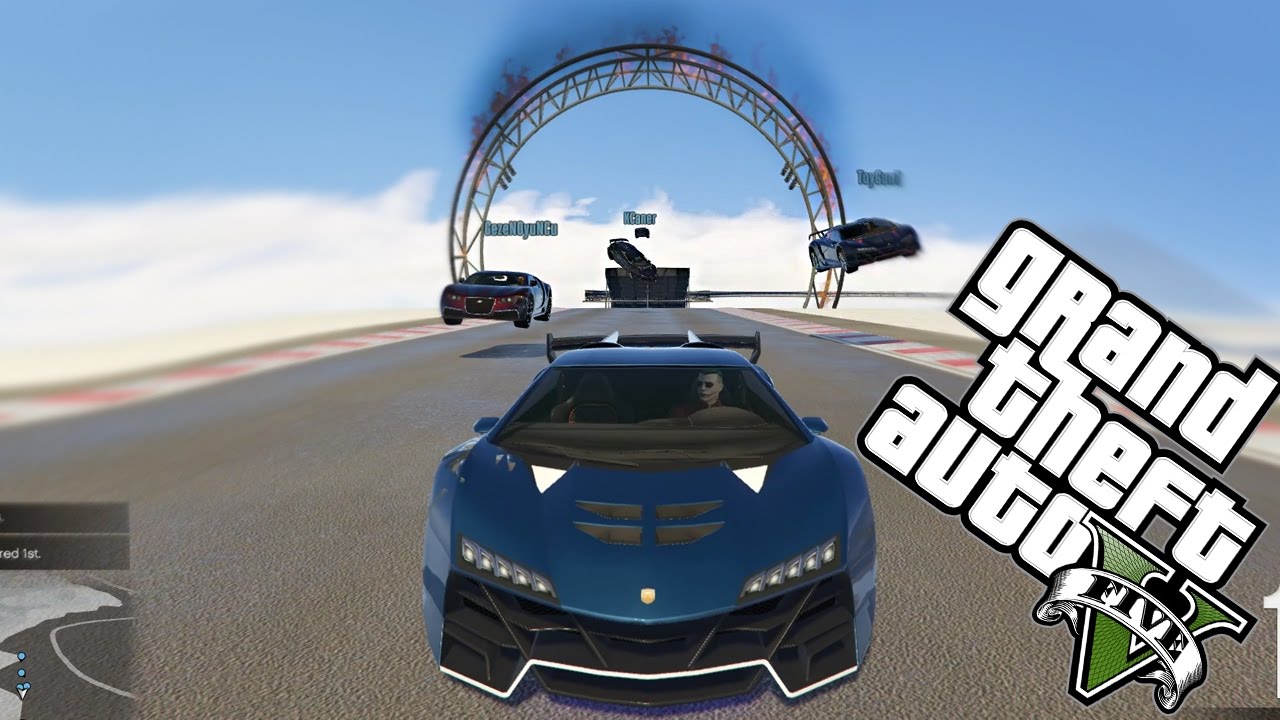 GTA V ONLINE - AŞIRI EĞLENCELİ YARIŞLAR !