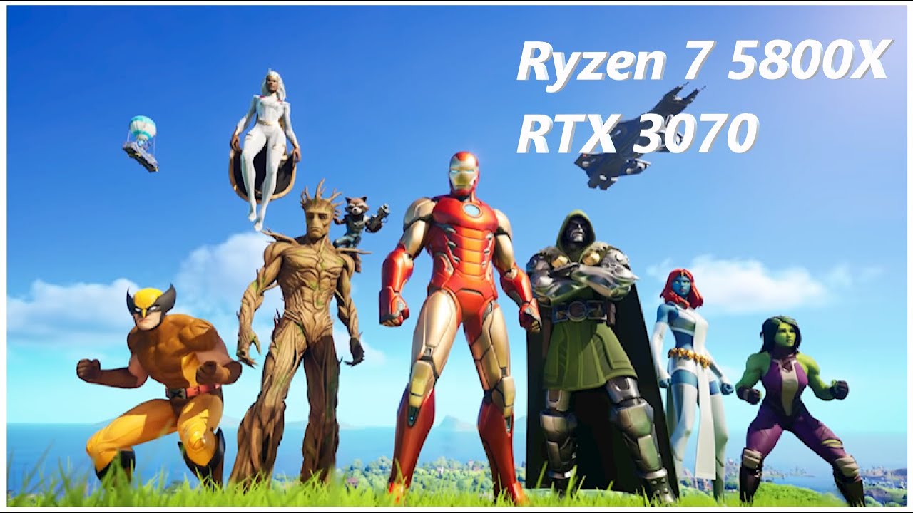 Ryzen 7 5800X - RTX 3070 | Fortnite | Low settings(DX11) - YouTube
