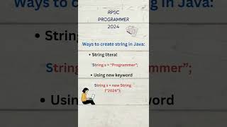 How to create strings in java?                    #rpsc #rpscprogrammer #exam #javaprogramming Wealth