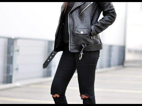 black skinny jeans women