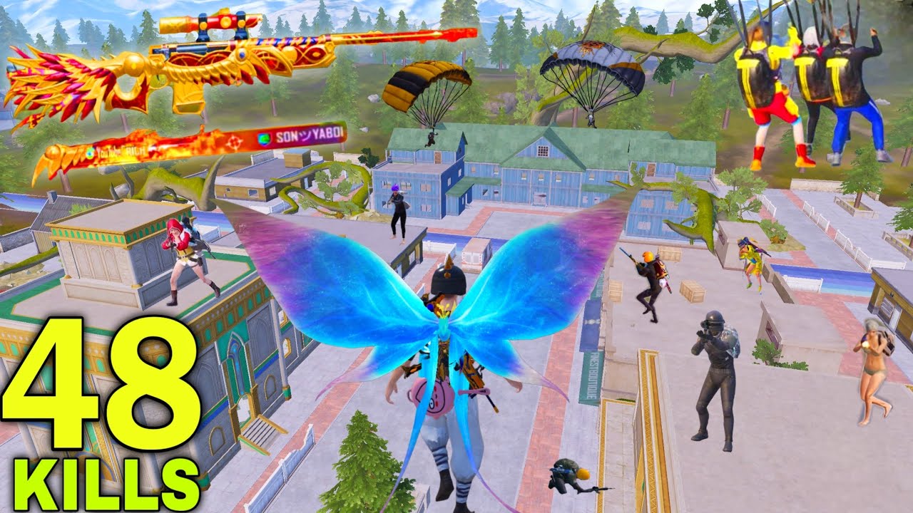 REAL KING OF MIDSTEN LİVİK😱BEST LANDING🔥 Pubg mobile