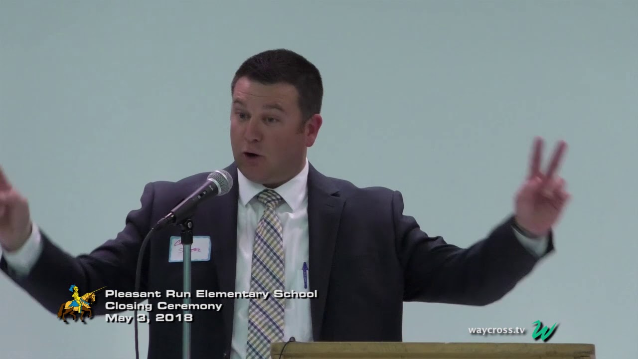 Pleasant Run Elementary Closing Ceremony: May 3, 2018 football score