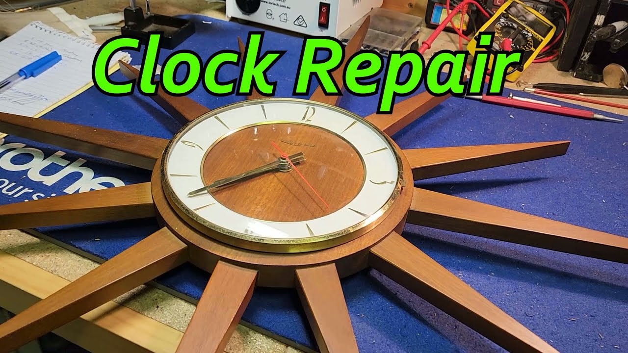 How to Fix a rusted Battery Terminal on a Junghans Starburst Clock by Electrolysis & Nickel Plating