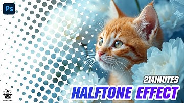 Create Halftone Effect in Photoshop 2025 🔥 | Photoshop Beginner Tutorial