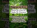 Magnao Kalinga Song 