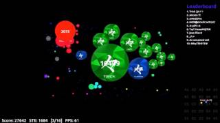 NS Agario / Splitrunning Realtime