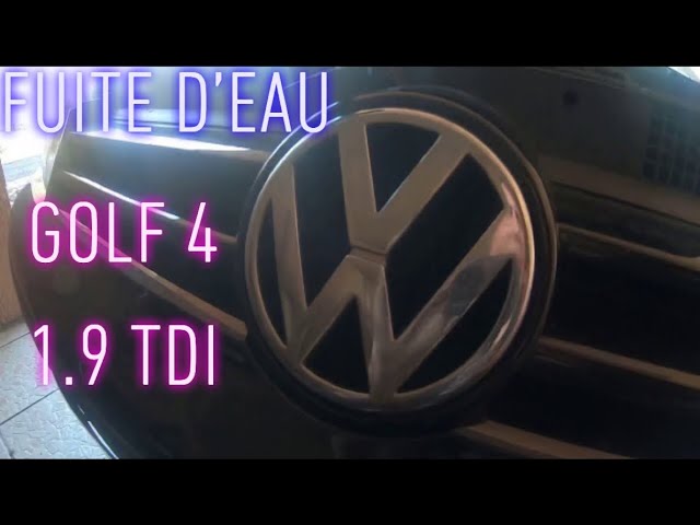 VW Golf 4 1.9 TDI / Perte du LDR ☹️ Durite Choux-fleurs   