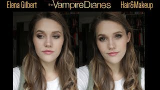 Elena Gilbert Makeup and Hair Tutorial | The Vampire Diaries