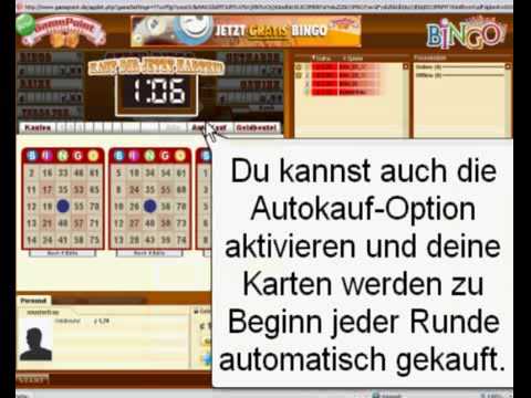 Gamepoint.de - Hilfevideo für Bingo