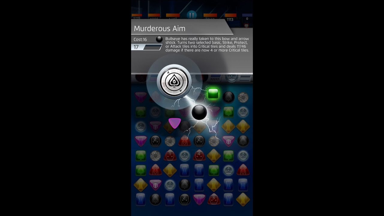 Marvel Puzzle Quest: Bullseye's Murderous Aim