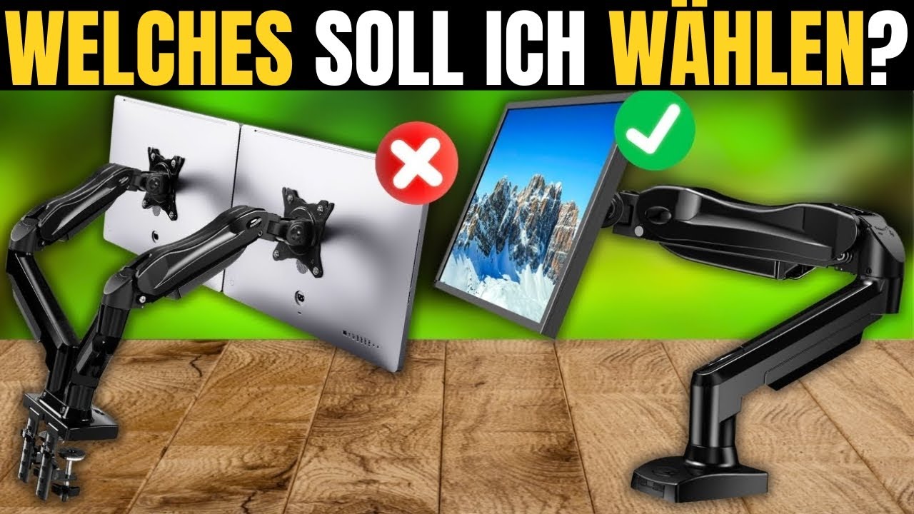 Die Besten Monitorhalterungen 2026 [Kauf Keinen, Bevor Du Das Gesehen Hast]